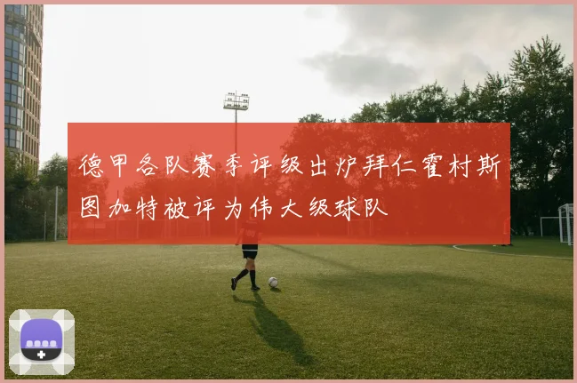 德甲各队赛季评级出炉拜仁霍村斯图加特被评为伟大级球队